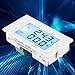 YWBL-WH D69-2042 Dual Display Voltage Current Meter Voltmeter Ammeter with Current Transformer AC80-300V 0-50A 0-100A (White), Voltmeter