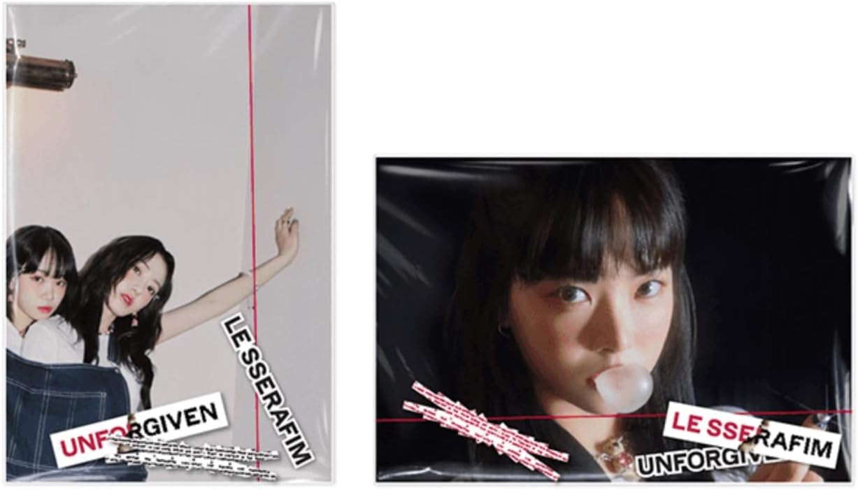 ์ผ๋ฐ LE SSERAFIM UNFORGIVEN 1st Studio Album Weverse Albums ver (A)