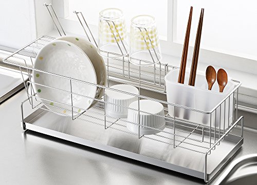 グラスを外に出せる水切り 超スリム 1305583