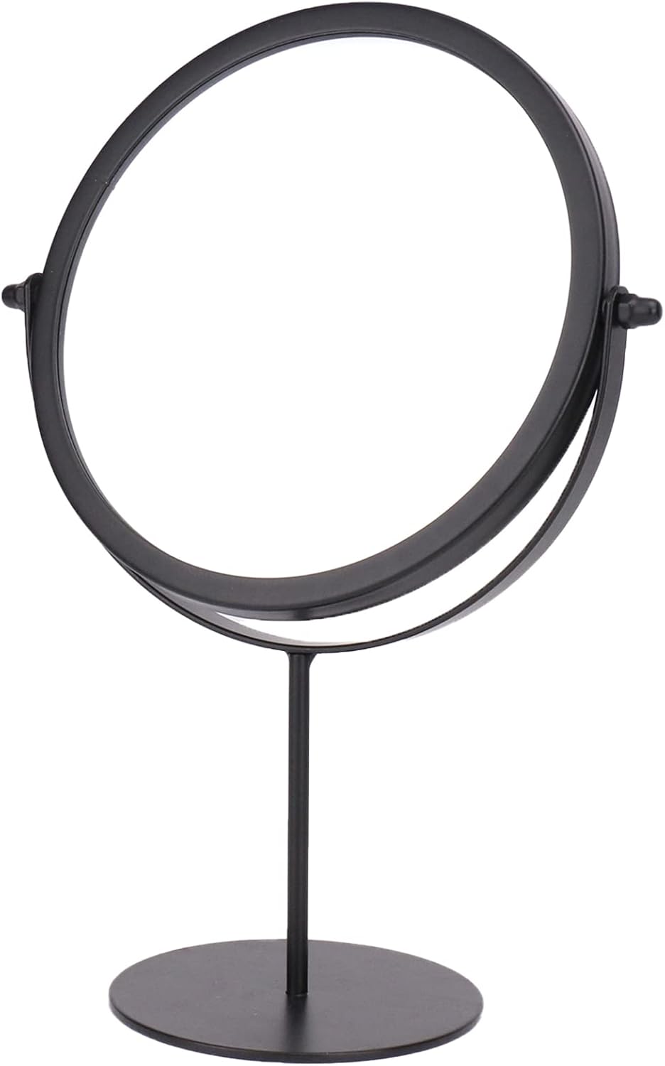 Tabletop Makeup Mirror, Round Swivel Desktop Stand Mirror