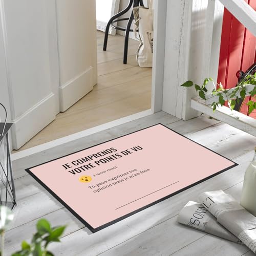 Paillasson rose bureau pour rompre la monotonie des e-mails pro - 6