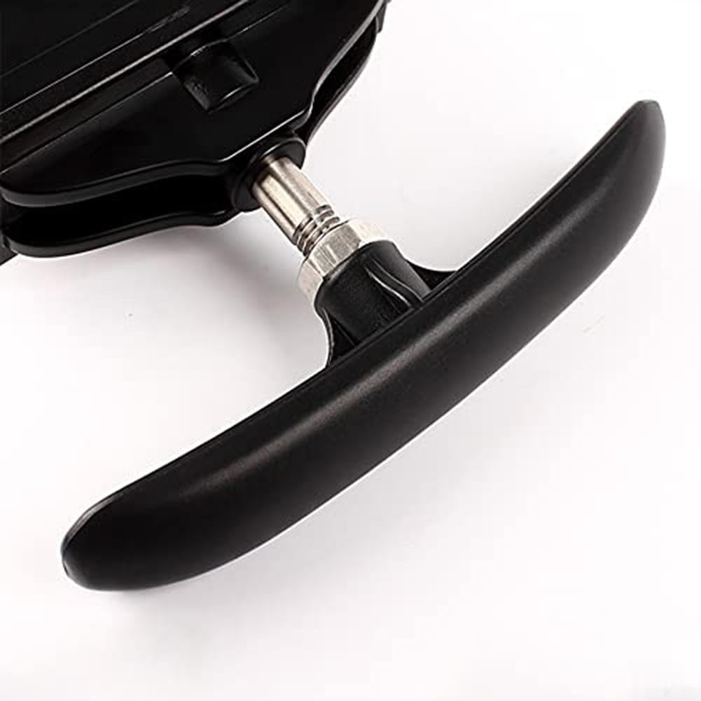 Valvola di scarico in ABS da 7,6 cm per serbatoio delle acque reflue di camper, valvola di scarico di ricambio in plastica resistente, compatibile con camper, camper e rimorchi