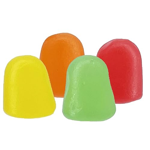 Miniatura 7 de Gotas de jalea JuJu de frutas surtidas, deliciosas gomitas, sin gluten, aperitivos divertidos y festivos, recuerdos de fiesta (5 libras a granel))