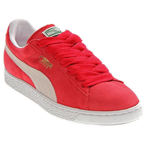 Image of Puma Suede Classic Sneaker,Team Regal Red /White,11.5 M US Women's /10 M US Men's