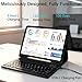 Detachable Keyboard Case with Wireless Mouse for Xiaomi Redmi Pad 2 11 inch 2025, 7 Colors Backlight Magnetic Keyboard Case for Redmi Pad 2 11“ 2025 with Pen Holder, 3 Angles Adjustment, Black