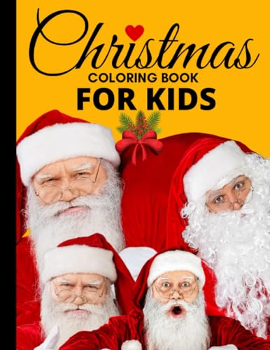 Large Print Christmas Coloring Book For Kids: Cute and Simple Coloring Book for Toddlers & Kids | Gift for Kids Boys & Girls image 2
