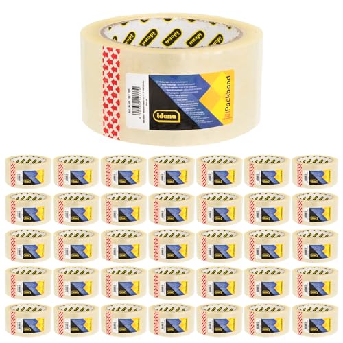 Idena 60063 - Nastro trasparente, 50 mm x 66 m,