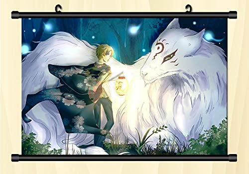 Amazon Coskore タペストリー 夏目友人帳 なつめ たかし まだら ニャンコ先生 同人 装飾 壁掛け 部屋飾 りポスター 掛ける絵 巻物 軸物 アニメ おしゃれ 萌え 90cmx60cm アニメ 萌えグッズ 通販