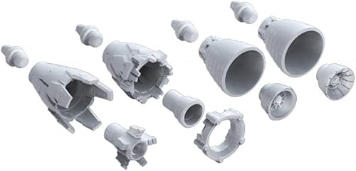 Bandai Hobby MS Vernier 01 1/144 Bandai Builder Parts Figura de acción