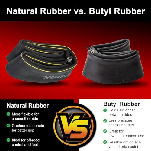 Image of Tusk Heavy Duty 2mm Motorcycle Tube 90 /100x14