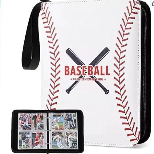 Traier Baseball-Kartenbinder mit 480 Taschen