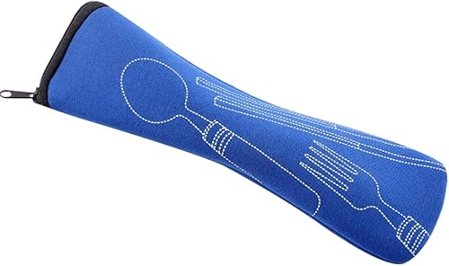 Bolsa de vajilla portátil para viajes al aire libre, camping, bolsa de almacenamiento, cubiertos, vajilla, estuche de transporte para cuchillo,