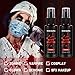 BOBISUKA 2PCS Dark+Fresh Fake Blood Spray Set- Realistic Effects Fake Blood Stage Blood for Halloween Costume Clothes Zombie Vampire and Monster SFX Makeup & Dress Up