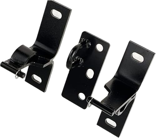 Miniatura 3 de Soportes de asiento trasero y accesorios compatibles con Jeep Wrangler YJ CJ7 1987-1995 Fold and Tumble
