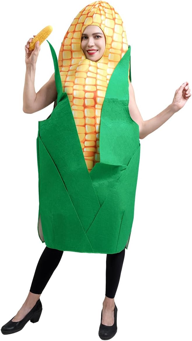 PGOND Adult Corn on the Cob Halloween Costume, corn costume adult One Size - Image 7