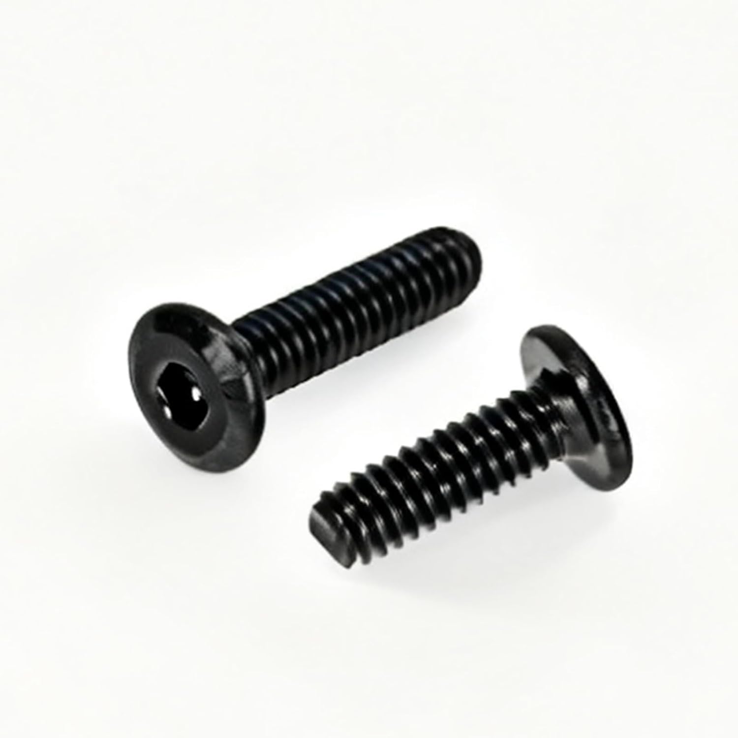 50 Pcs 1/4-20 x 1 Flat Head Hex Socket Cap Screws Bolts,Black Oxide 304 Stainless Steel 18-8,Allen Socket Drive,Fully Machine Thread (1/4-20 x 1 50pcs)