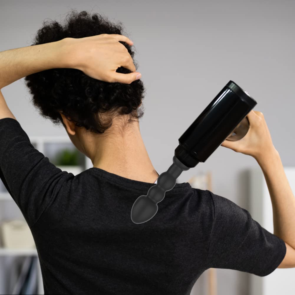 Têtes de Massage Tête de Pistolet, Têtes de Pistolet de Massage pour Tissus Profonds Et Points de Déclenchement Remplaçables, pour La Détente Musculaire