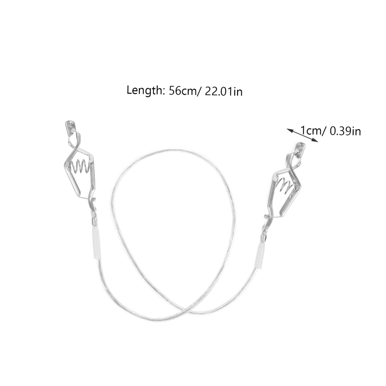 Happyyami Fencing Foil Cable Clip Professional Mask Cord Clamp for Epee Body Wire Durable Impact Resistant Design for Optimal Conductivity and Secure Connection