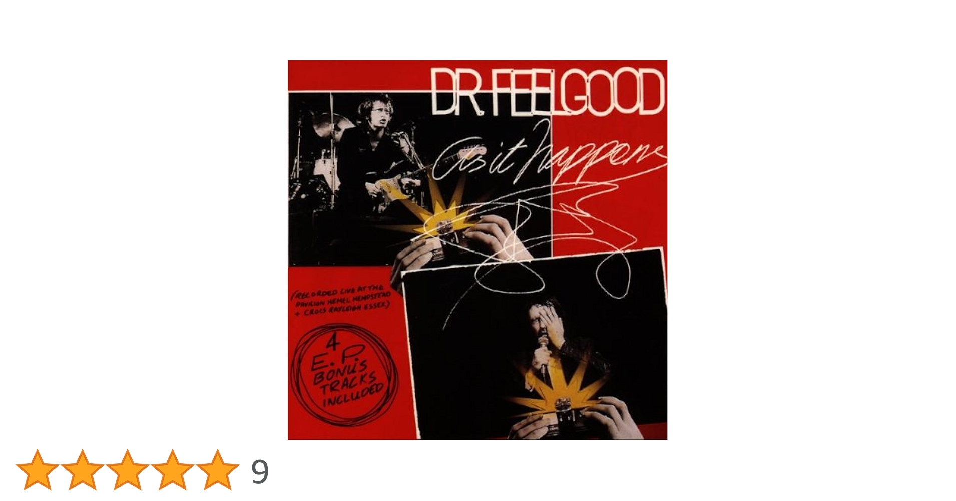 ドクター・フィールグッド　Dr. Feelgood／As It Happens As It Happens - Album by Dr. Feelgood | Spotify
