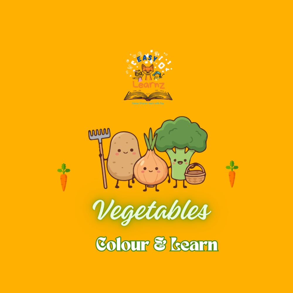VEGETABLES: COLOURING BOOK