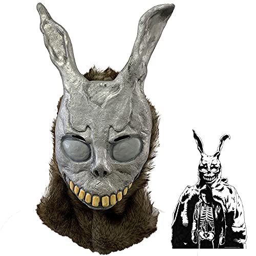 Frank Mask Donnie The Bunny Scary Movie Rabbit Halloween Cosplay Party Costume Props
