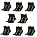 Produktbild PUMA Unisex Quarter Performance Train 8er Pack, Größe: 43-46; Farbe: Black
