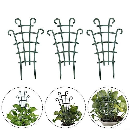 6 stuks plantenondersteuning voor tuin, plantensteunpalen voor klimplanten, stapelbare tuinpalen steunframe voor tomaat pioenroos monstera hortensia's rozen sedum groenten - Afbeelding 8