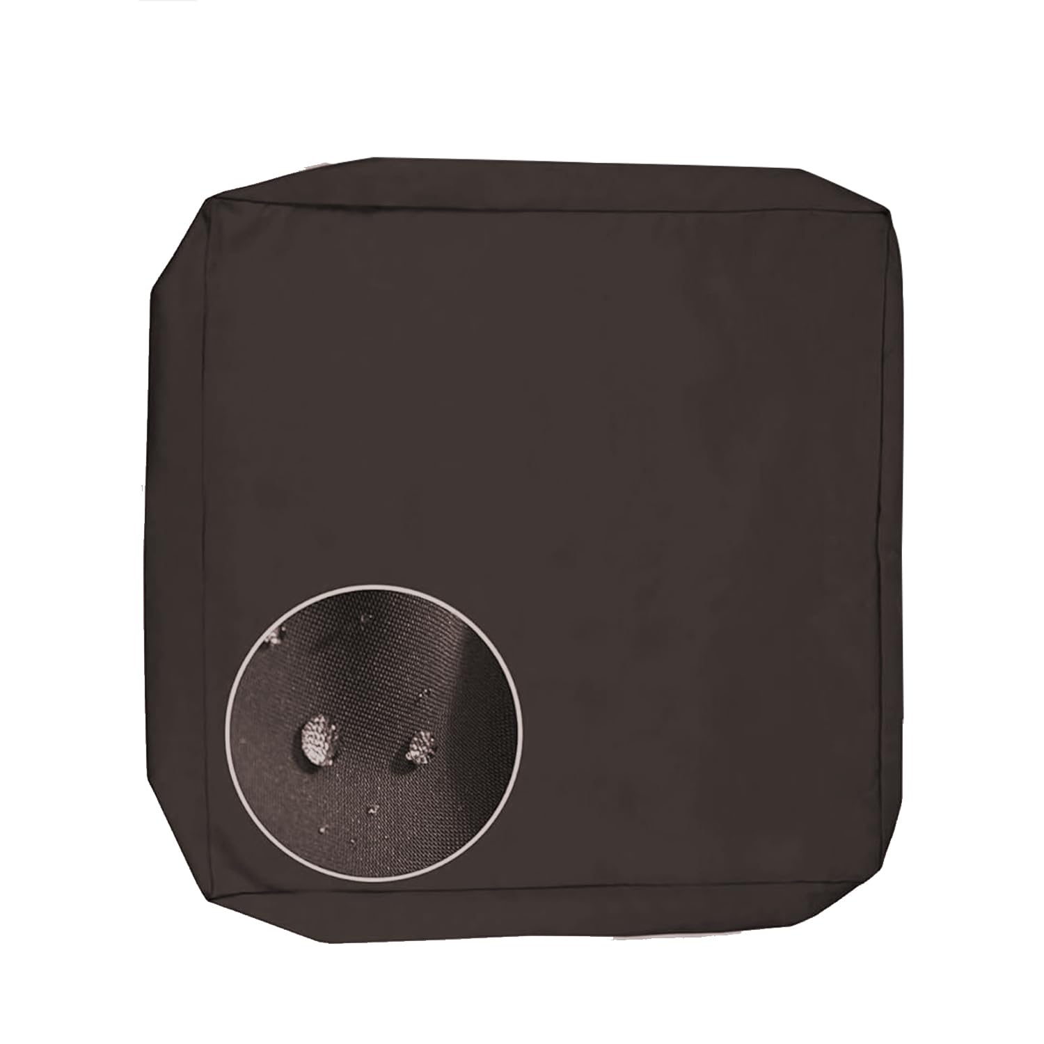Housse coussin imperméable café 150x55 cm pour canapé de jardin et chaise