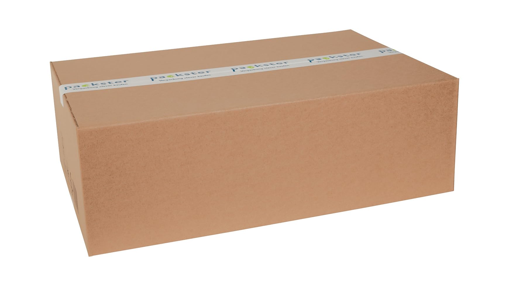 60x Versandkarton Faltkarton DHL Paket M 600 x 400 x 200 mm Braun