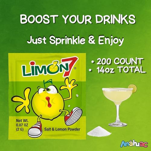 Limon 7 Salt & Lemon Powder Mexican Candy 2 Pack miniatura 6