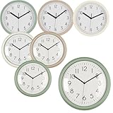 Wanduhr oder Deko ...? dank dem klassisch rundem Design mit dem nostalgischen Ziffernblatt ist diese Uhr sofort der Hingucker in deiner Küche, dem Esszimmer oder im Flur oder wo auch immer du gerne die Uhrzeit im Blick hast.