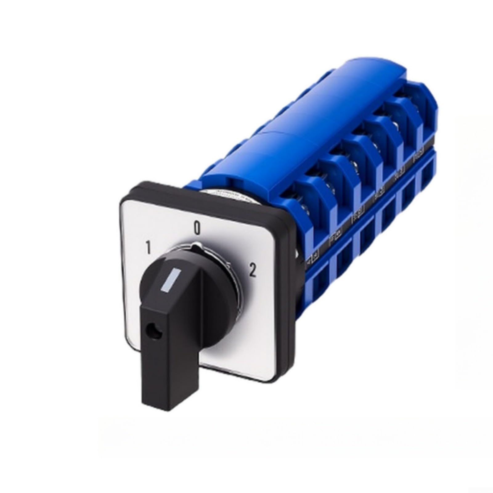 Conmutador 63A SZW26-63 trifásico de 3 posiciones 1-0-2 y 6 terminales para motor