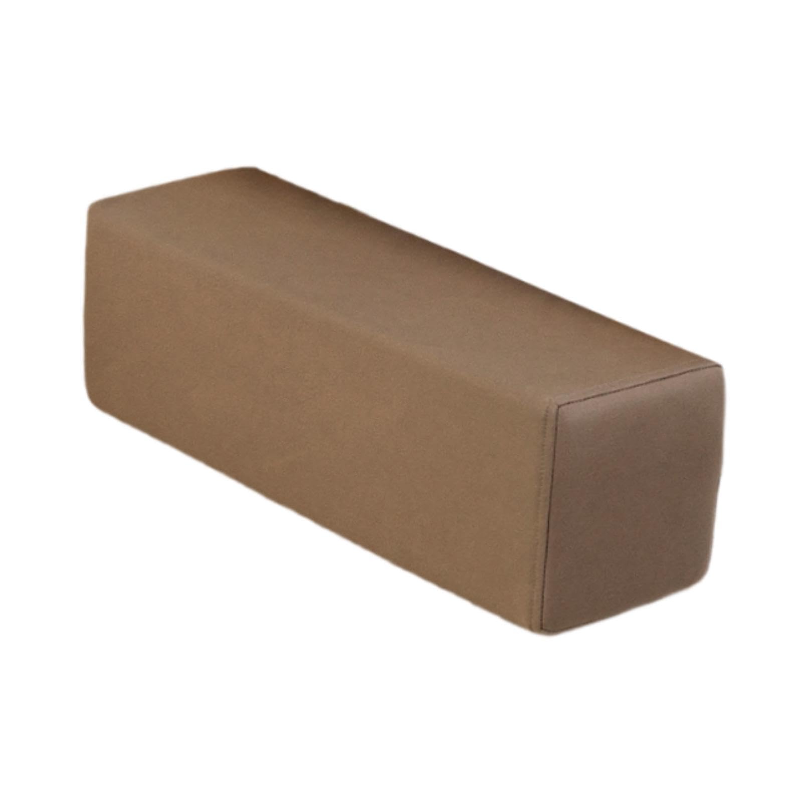 Cojín para reposabrazos, para sofá, cama, sillón, almohadilla de apoyo gruesa rectangular con funda de almohada extraíble, cojín de cabecero, almohada de espuma de alta densidad, relleno de huecos