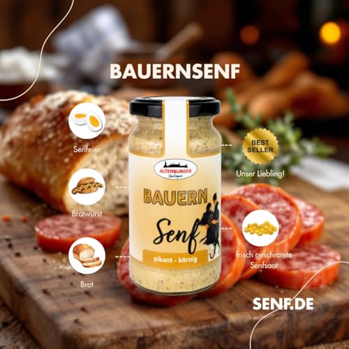 Altenburger Bauernsenf 2er Set