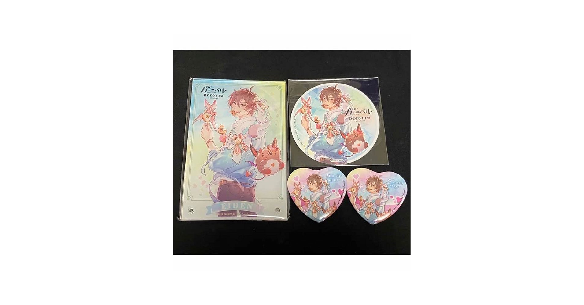 NU:カーニバル ぬカニ ニューカニ アニカフェ デコット エイト　キービジュ Amazon.co.jp: NU:カーニバル ぬカニ ニューカニ アニカフェ