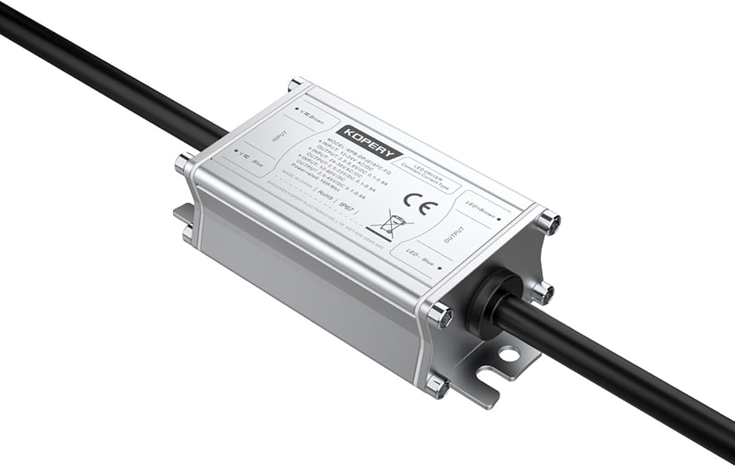 Led Drive Power Non-Isolated Low-Voltage Drive Power Machine Tool lamp Constant Current Power Supply no Flicker Step-Down 18W