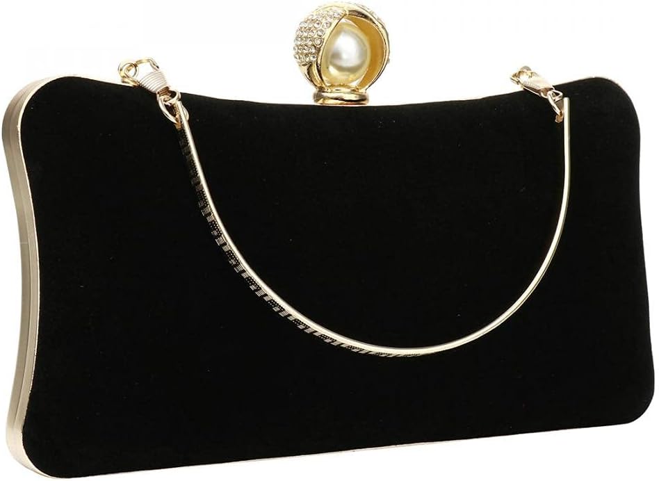 Comeon Women Velour Evening Clutch Bags Elegant Handbags Formal Party Clutches Purses for Wedding/Prom/Cocktail - Image 4
