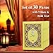 30 Parts Set Of Holy Quran Arabic Text Bold Font 9 line Complete Quran Juz 30 Quran