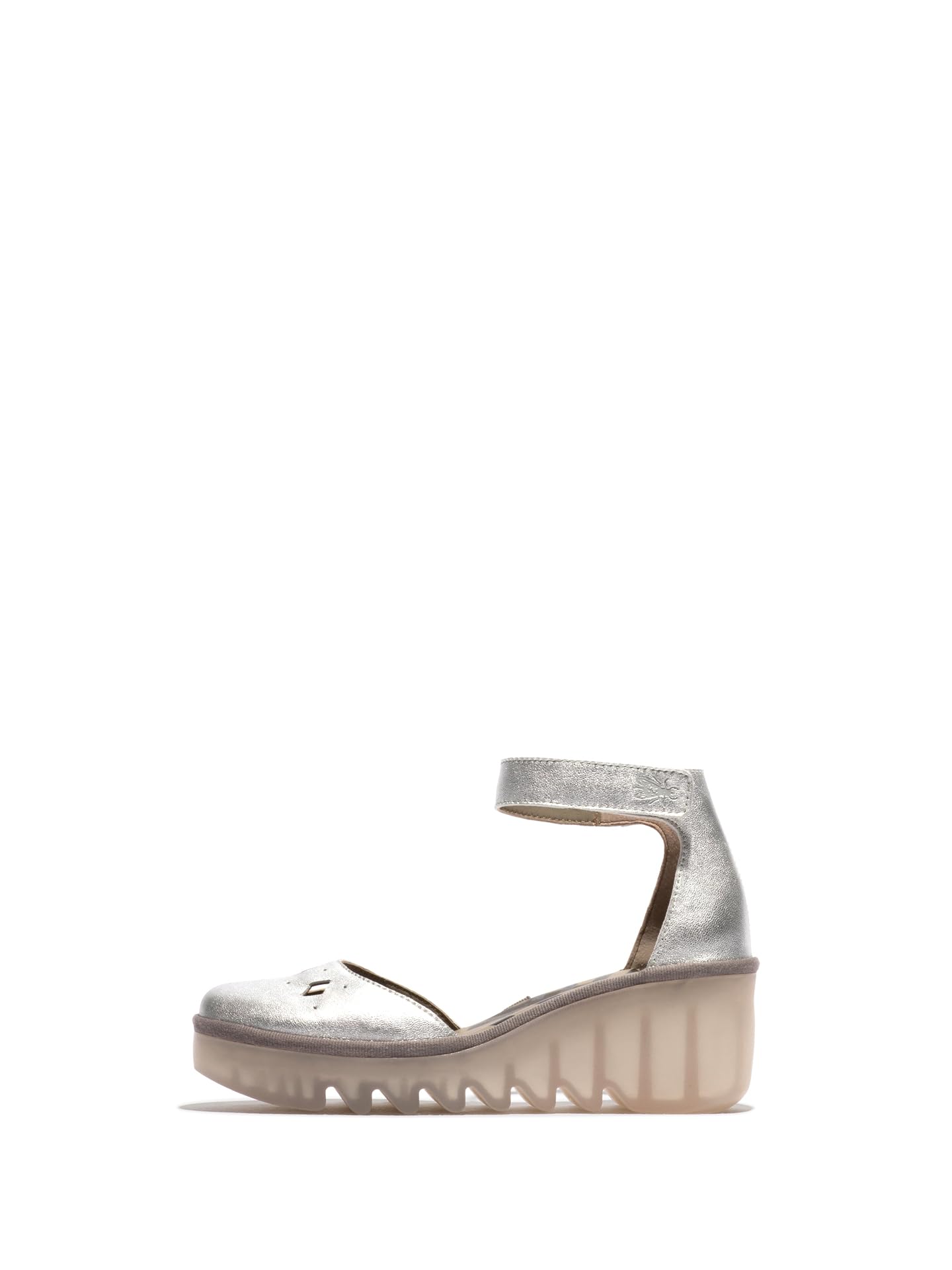Fly London BOIJ626FLY, Sandal Women's Fashion Shoes, SILVER, 6