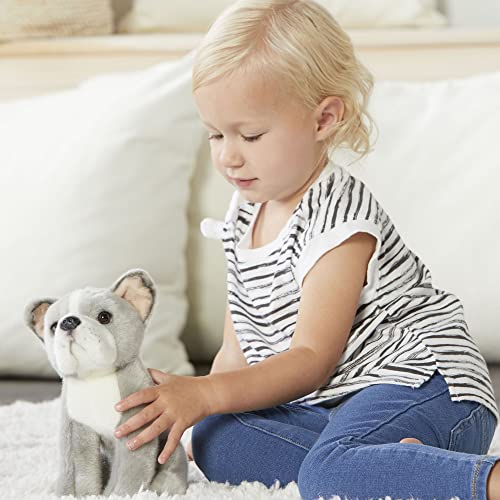 Demdaco 5004730382 Pittie Mix Rescue Breed Dog Grey 10 Inch Plush Fabric Stuffed Figure Toy thumb #5