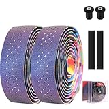 Double face pour une application facile : le double face inclus garantit que le ruban adhère solidement à votre guidon tout en permettant un emballage sans effort lors de l'installation.