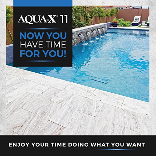 5 Gal. Aqua-X 11 Clear Penetrating Stone And Concrete Sealer | Natural Finish | Professional Grade | Indoor & Outdoor | Fast Dry And Long Lasting Protection #TOP3