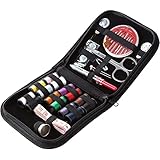 set costura profesional Carretes coloridos y duraderos: el Kit Costura contiene una selección de 14 colores de carretes de hilo y herramientas necesarias para su emergencia de costura; ¡Un regalo increíble para un viajero frecuente, una madre, una abuela, un mochilero, niñas pequeñas!