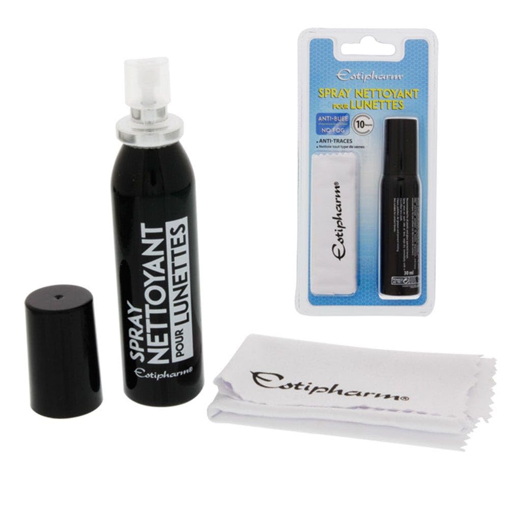 Estipharm - Spray detergente per occhiali, 30 ml