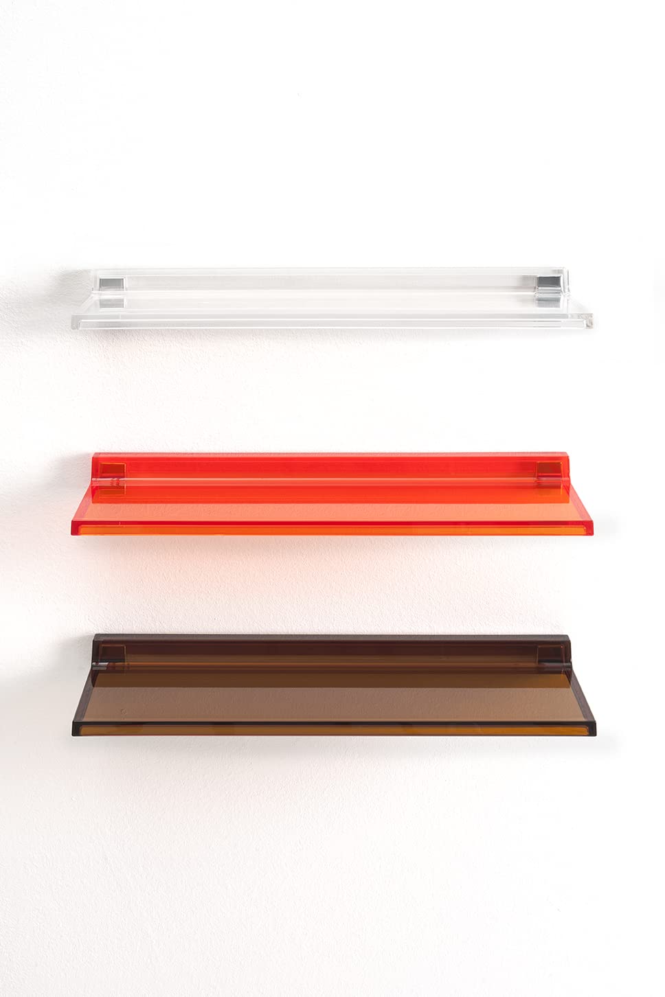 Kartell Shelfish Mensola, Cristallo Trasparente
