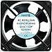 Ventilador 120mmx120mmx38mm 220-240V AC Extractor de Humo, Olores, Humedad, Calor Para Racks Baño Cocina Garaje Armario Ascensor Ventilador de Techo y Pared – Silencioso