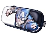 MOBYO Pencil Box 3D Stereo Cartoon Pencil Case Waterproof Dirty Resistant Pencil Bag Firm Pencil Holders Pouch (CA)
