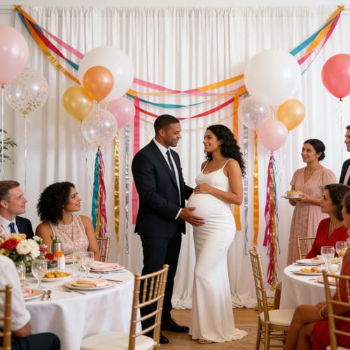 Image of 10ft x 10ft Ivory White Backdrop Curtains for Parties, Polyester Fabric Backdrop Drapes with Rod Pockets for Weddings, Birthday, Halloween, Photography, Christmas Party Background Curtain, 2 Panels