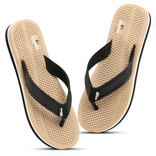 Image of Duosoft Flip Flop for Women | Soft Comfortable | Breathable | Fashionable | Stylish | Trendy | Super Soft | Lightweight | Anti-Slip Sole | Indoor & Outdoor |DW-35-Green