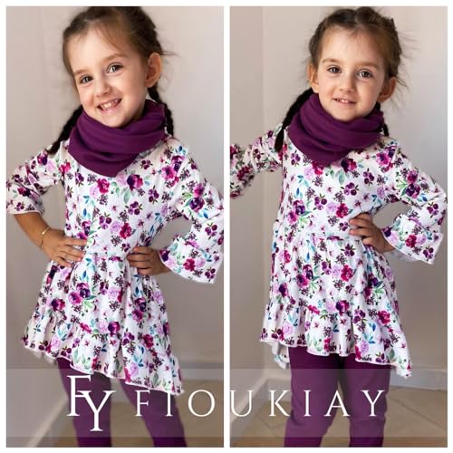 Image of fioukiay 4 Years Girl Fall Clothes Toddler Girl Winter Clothing Sets Little Kids Boutique Clothes